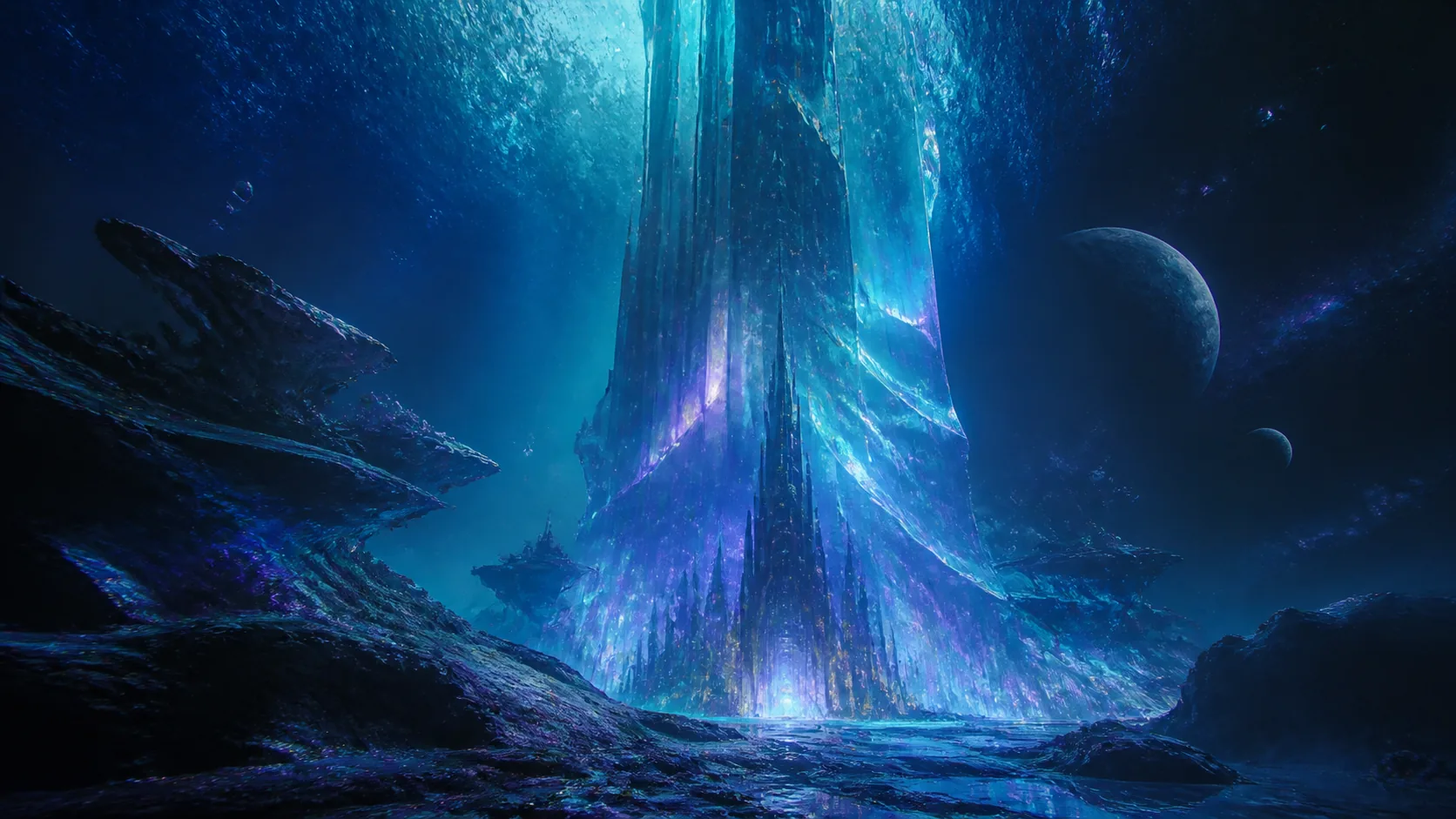 Surreal cinematic landscape created with Reel Intelligence